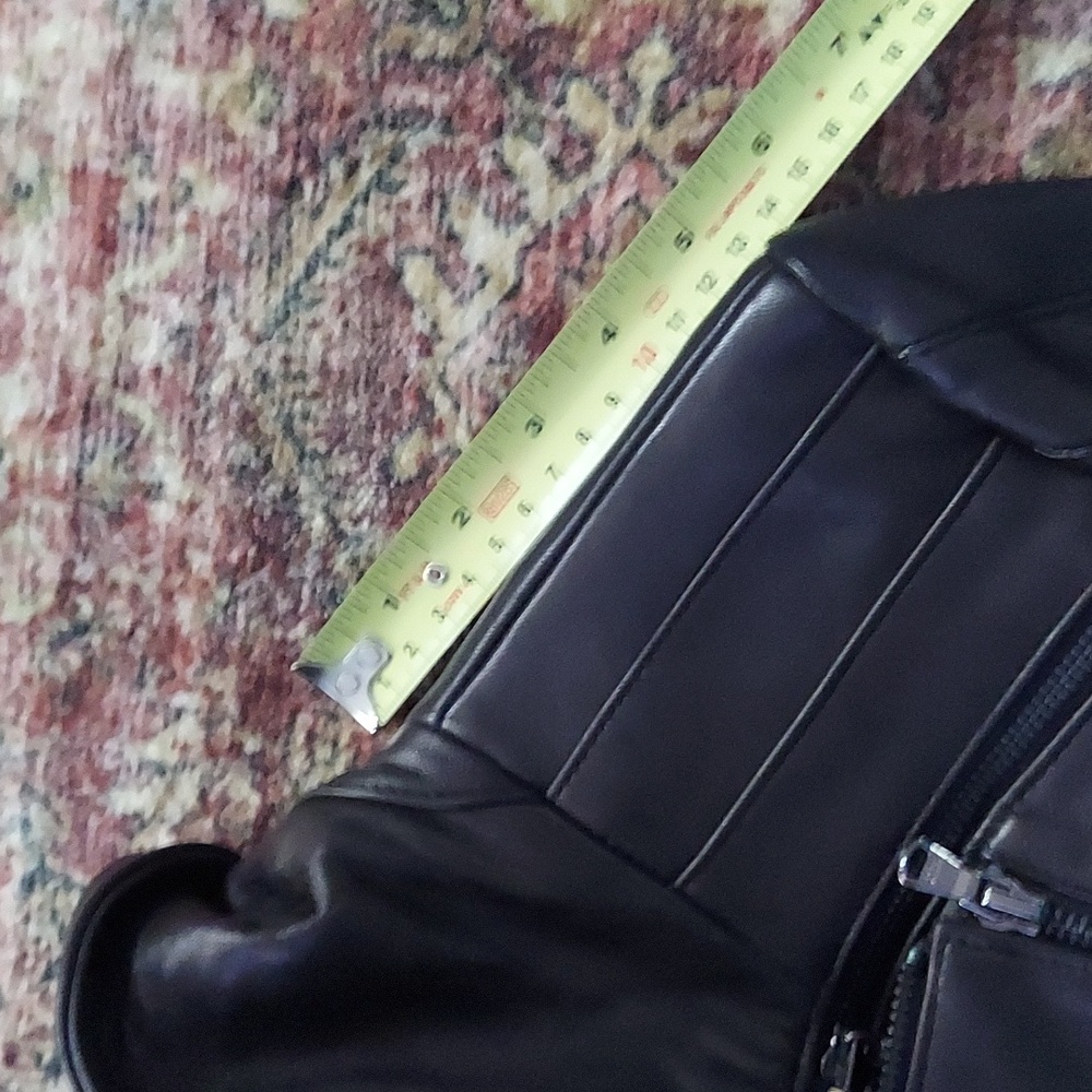 NWOT Black Wilsons Leather Jacket - Picture 10 of 16